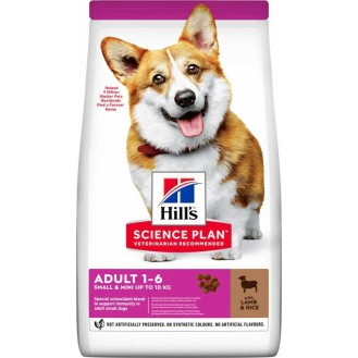 Hill's Science Plan Adult Small 300gr Dry Food for Adult Small Breed Dogs with Lamb Hill's Science Plan Adult Small 300gr Dry Food for Adult Small Breed Dogs with Lamb