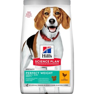 Hill's Science Plan Adult Perfect Weight Medium 2kg Dry Food for Medium Breed Adult Dogs Diet with Chicken Hill's Science Plan Adult Perfect Weight Medium 2kg Dry Food for Medium Breed Adult Dogs Diet with Chicken