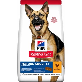 Hill's Science Plan Mature Adult 6+ Active Longevity Large Breed 14kg Dry Food for Adult Large Breed Dogs with Chicken Hill's Science Plan Mature Adult 6+ Active Longevity Large Breed 14kg Dry Food for Adult Large Breed Dogs with Chicken