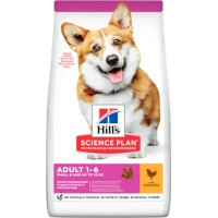 Hill's Science Plan Adult Small & Mini 1.5kg Dry Food for Adult Small Breed Dogs with Chicken