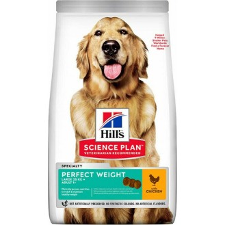 Hill's Science Plan Perfect Weight Adult Large 12kg Dry Food for Adult Large Breed Dogs Diet with Chicken Hill's Science Plan Perfect Weight Adult Large 12kg Dry Food for Adult Large Breed Dogs Diet with Chicken